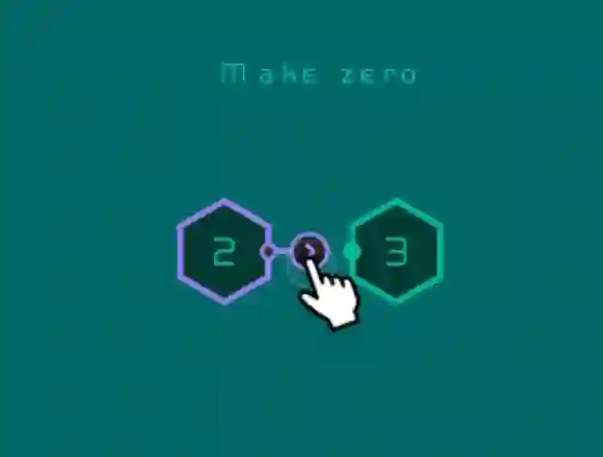 Permainan Make Zero talian