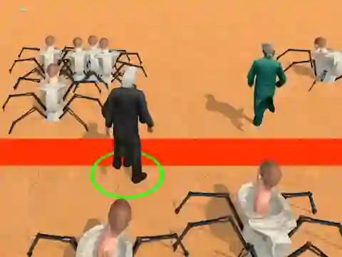 Permainan Cameraman vs Skibidi Survival talian