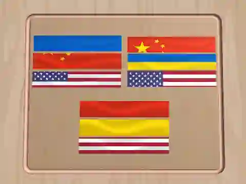Permainan Flag Puzzle Jam: Collect Flags talian