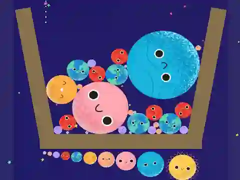 Permainan Merge Planets talian