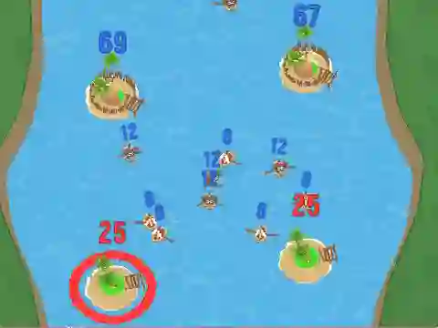 Permainan Battle For The Islands talian