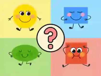 Permainan Kids Quiz: Shapes Fun talian