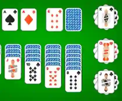 Permainan Klondike Solitaire 4 Suits talian