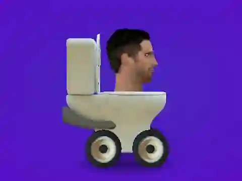 Permainan Toilet Racer talian