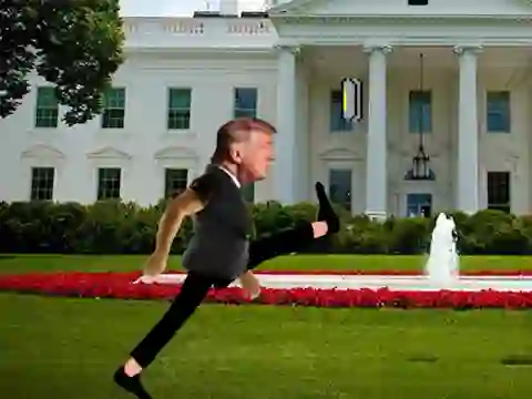 Permainan Trump Wobble Walk Challenge talian