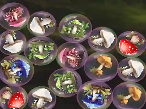 Permainan Merge Mushrooms! talian