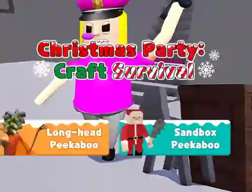 Permainan Christmas Party: Craft Survival talian