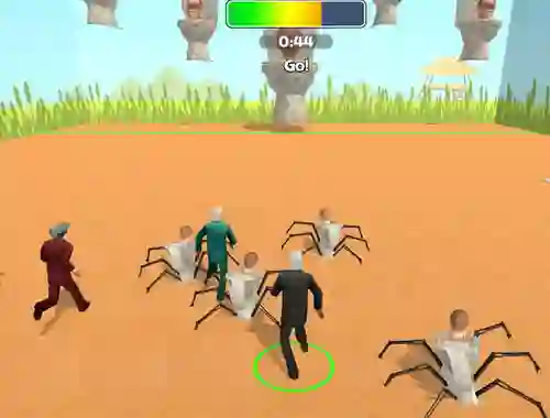 Permainan Cameraman Vs Skibidi Survival talian