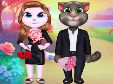 Permainan Kitty Couple Lovely Valentine talian