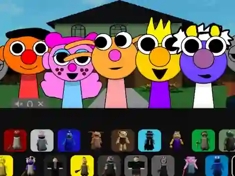 Permainan Sprunki Puppet talian