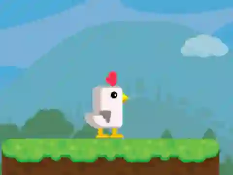 Permainan Chicken Scream Race talian