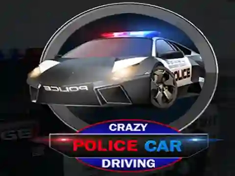 Permainan Crazy Police Car Driving talian