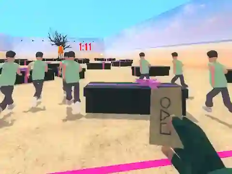 Permainan Squid Game Red Light talian