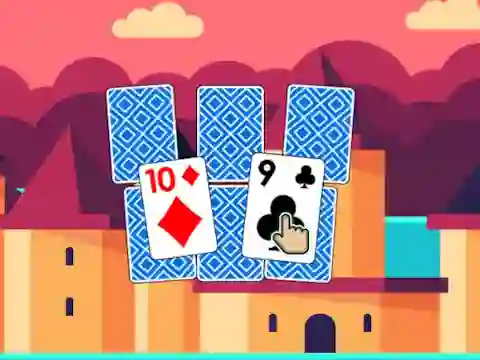 Permainan One Hundred Castles Solitaire talian