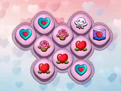 Permainan Love Tile Trio talian