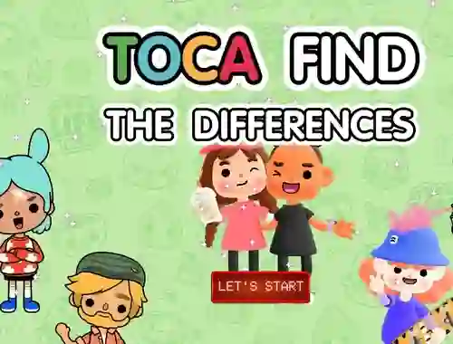 Permainan Toca Find The Differences talian