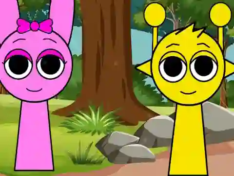 Permainan Hidden Sprunki talian