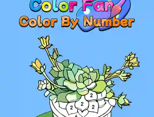 Permainan Color Fan Color By Number talian