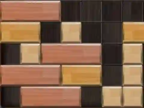Permainan Slide Wood talian