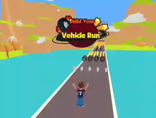 Permainan Build Your Vehicle Run talian