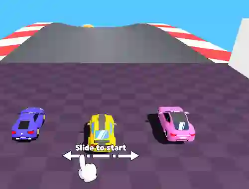 Permainan Merge Racer Stunts Car talian