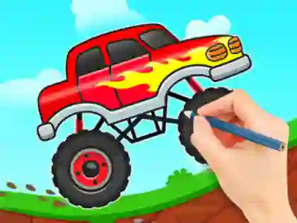Permainan Coloring Book: Monster Truck talian