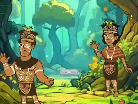 Permainan Tribes Reach The Hut talian