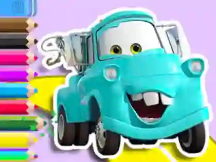 Permainan Coloring Book: Mater Cars talian