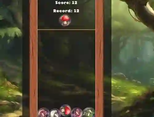 Permainan Merge Mushrooms 2048! talian