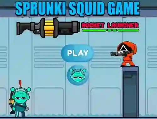 Permainan Sprunki Squid Game Rocket Launcher talian