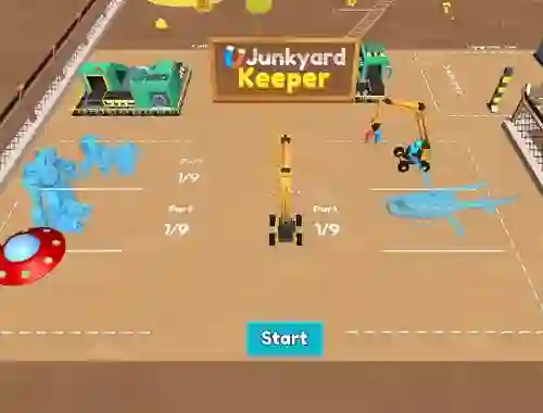 Permainan Junkyard Keeper talian