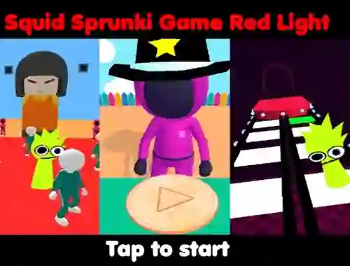 Permainan Squid Sprunki Game Red Light talian
