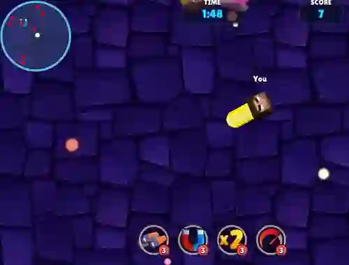 Permainan Minecraft Squid Game Worm.io talian