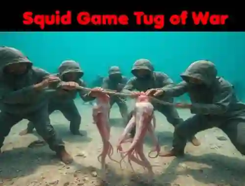 Permainan Squid Game Tug Of War talian