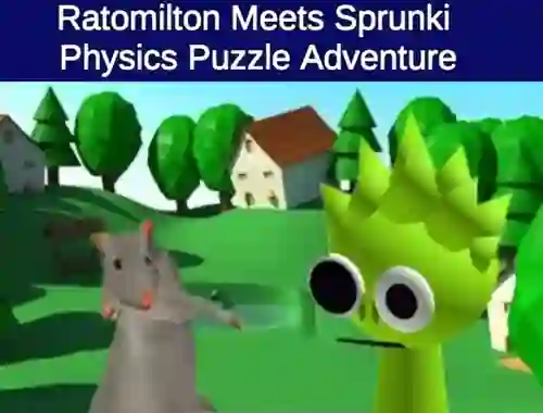 Permainan Rato Milton Meets Sprunki Physics Puzzle Adventure talian