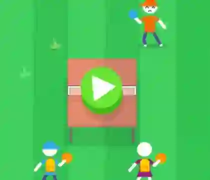 Permainan Stickman Ping Pong 2 talian