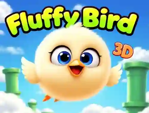 Permainan Fluffy Bird 3D talian