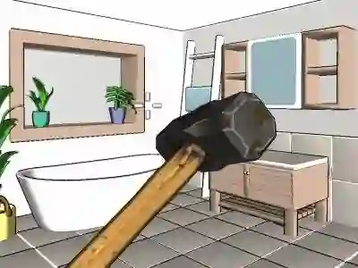 Permainan Smash The Room To Pieces talian