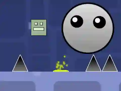 Permainan Geometry Dash: clicker and levels talian