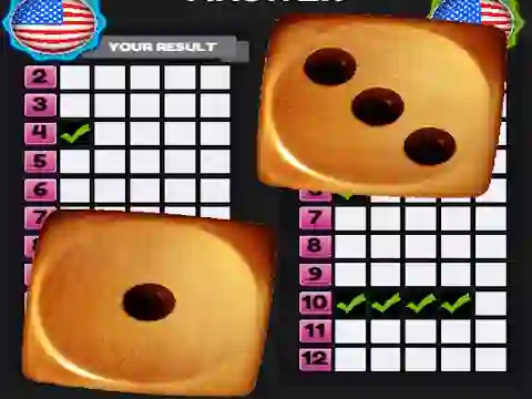 Permainan Country Dice Challenge talian