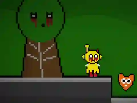 Permainan Sprunki Horror Version Dark talian