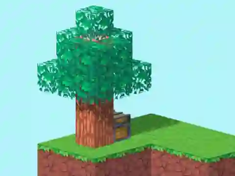 Permainan Skyblock 3D: Survival talian