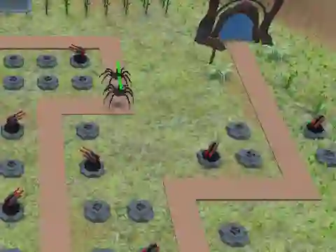 Permainan Tower Defense talian