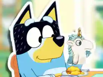 Permainan Jigsaw Puzzle: Bluey Toy Time talian