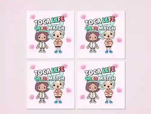 Permainan Toca Life Memory Card Match talian