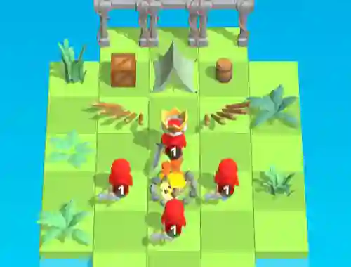 Permainan Castle Wars Cell Battle talian