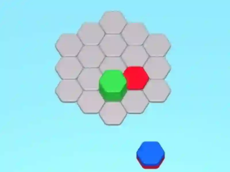 Permainan Hexa Stack Sort talian