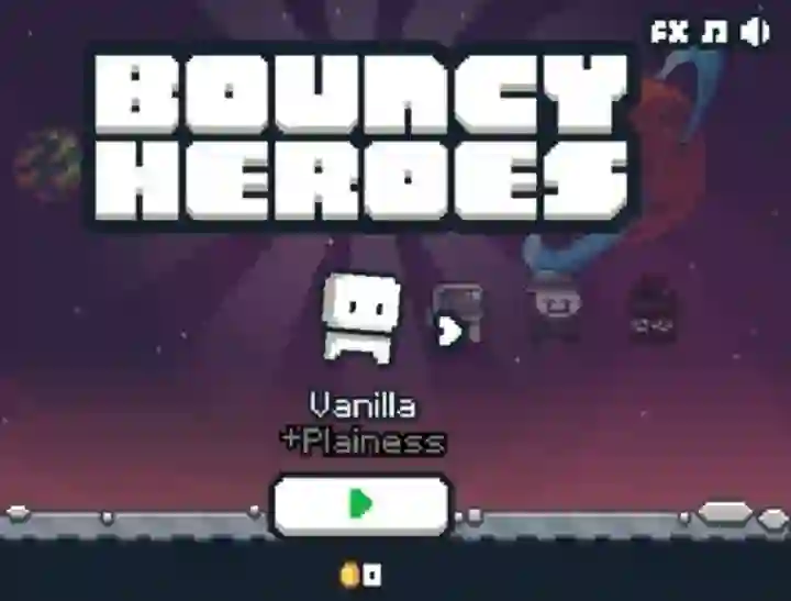 Permainan Bouncy Heroes talian