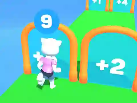 Permainan Cat Angela Running talian