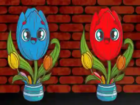Permainan Escape the Tulip Flower talian